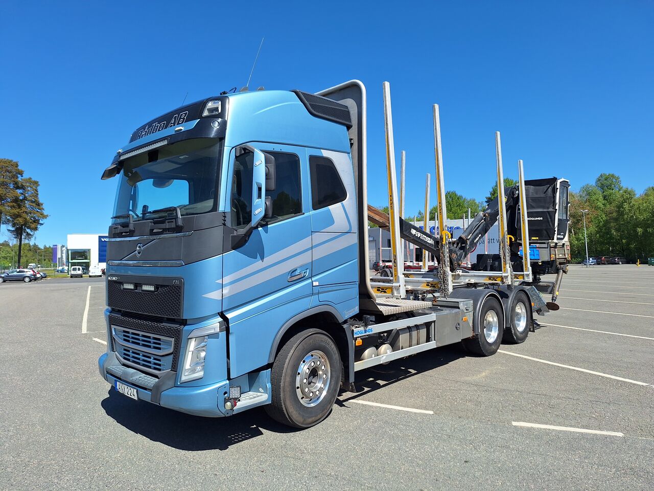 Volvo FH 6x4 Timmerbil med Kran 2018 - Timmer