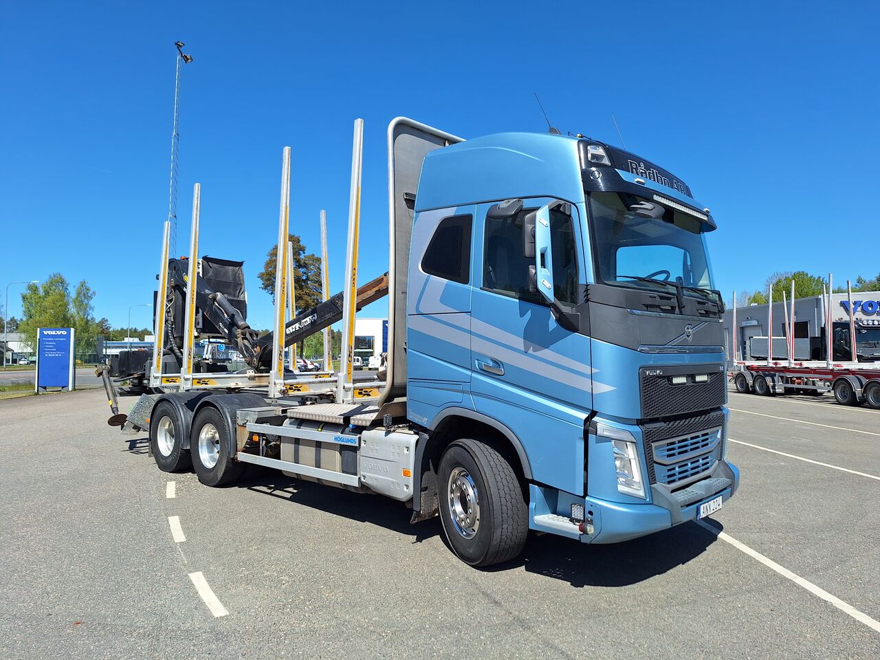 Volvo FH 6x4 Timmerbil med Kran 2018 - Timmer