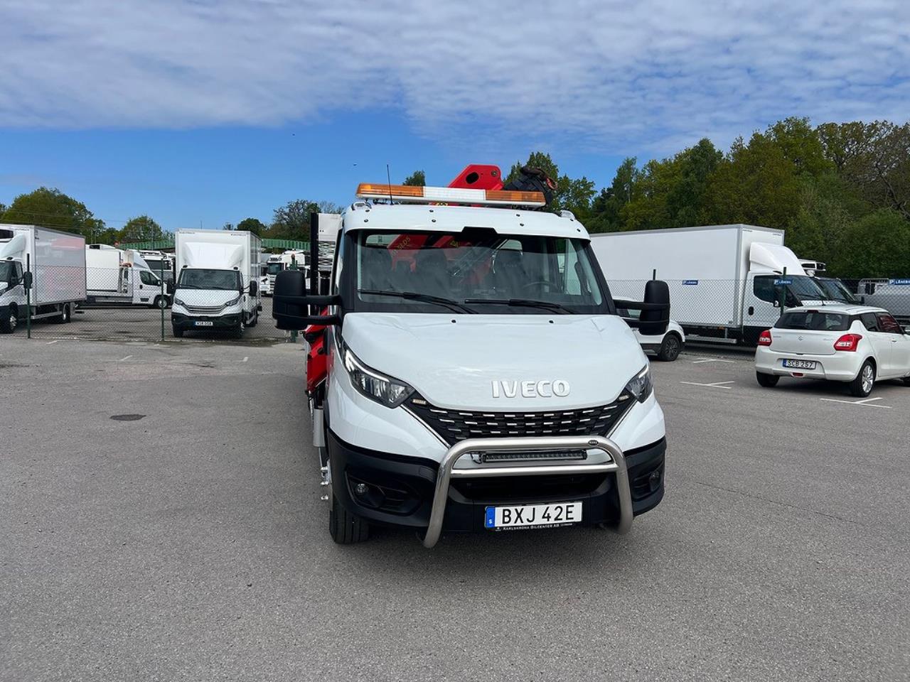 Iveco Daily 72C18 Automat Kranbil Palfinger Kran Euro 6 2021 - Övrigt