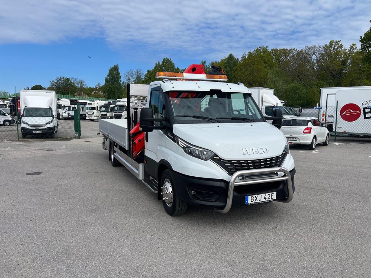 Iveco Daily 72C18 Automat Kranbil Palfinger Kran Euro 6 2021 - Övrigt