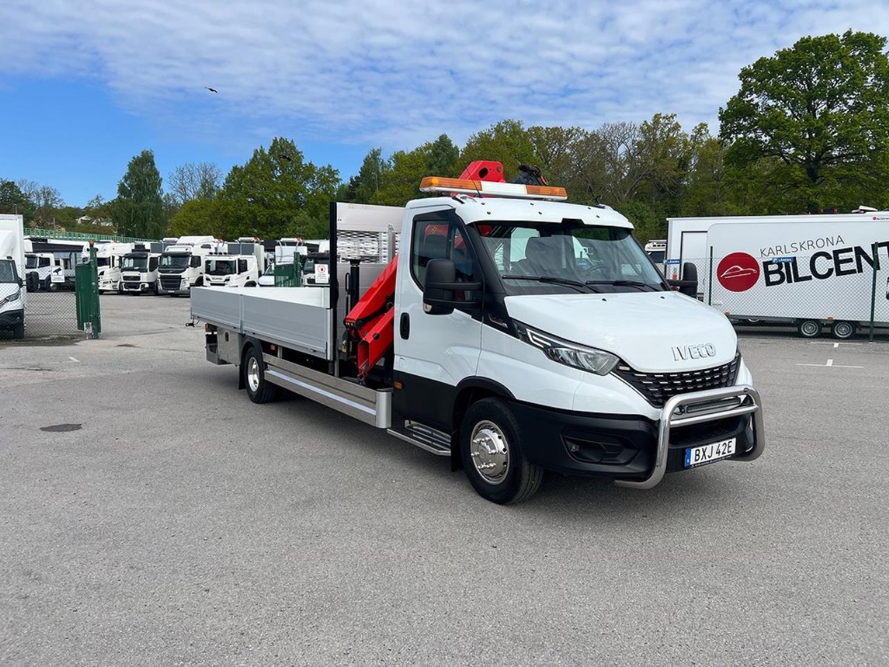 Iveco Daily 72C18 Automat Kranbil Palfinger Kran Euro 6 2021 - Övrigt