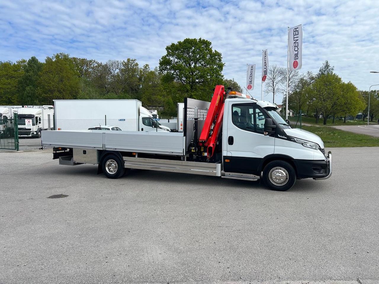 Iveco Daily 72C18 Automat Kranbil Palfinger Kran Euro 6 2021 - Övrigt