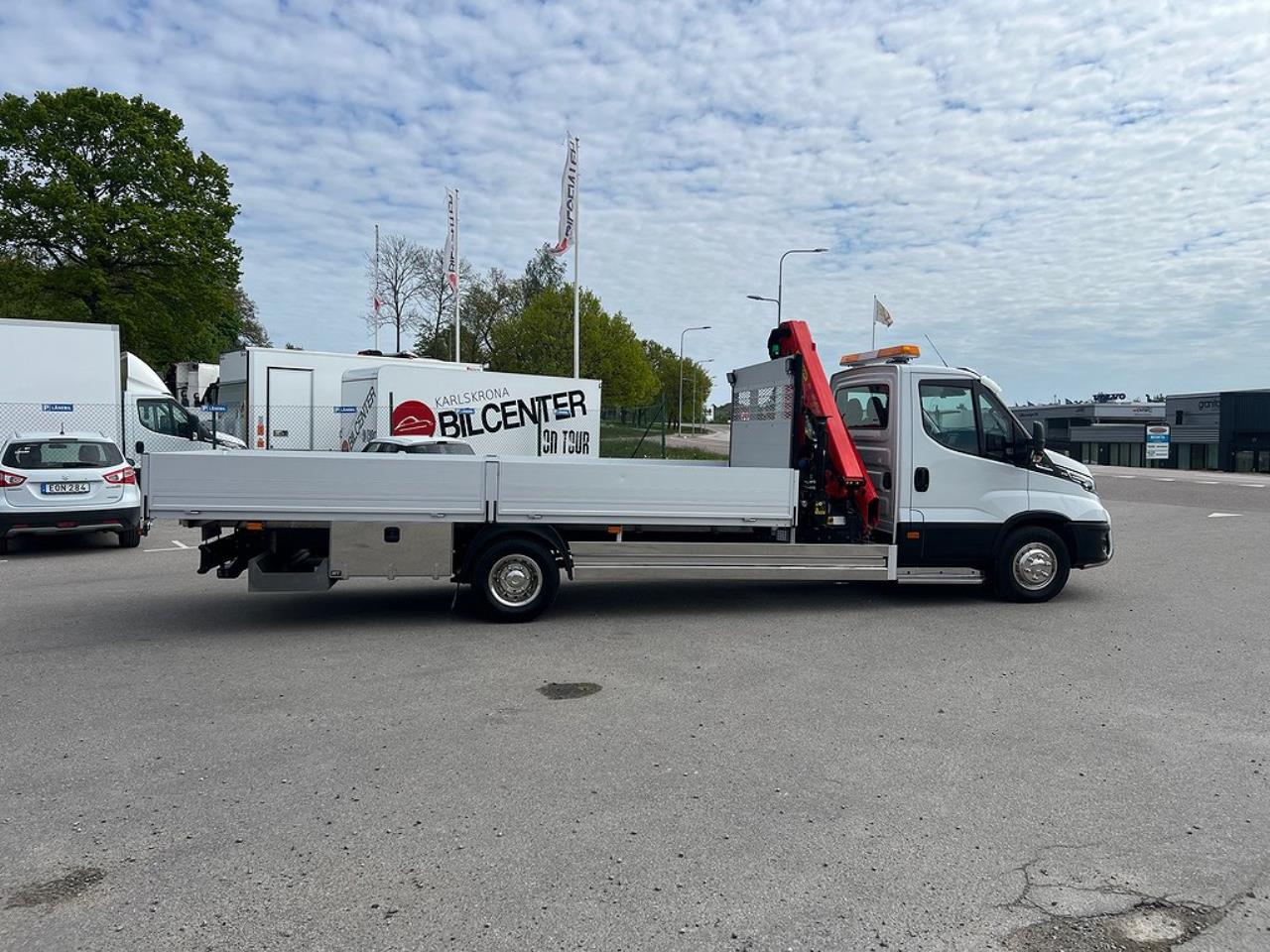 Iveco Daily 72C18 Automat Kranbil Palfinger Kran Euro 6 2021 - Övrigt