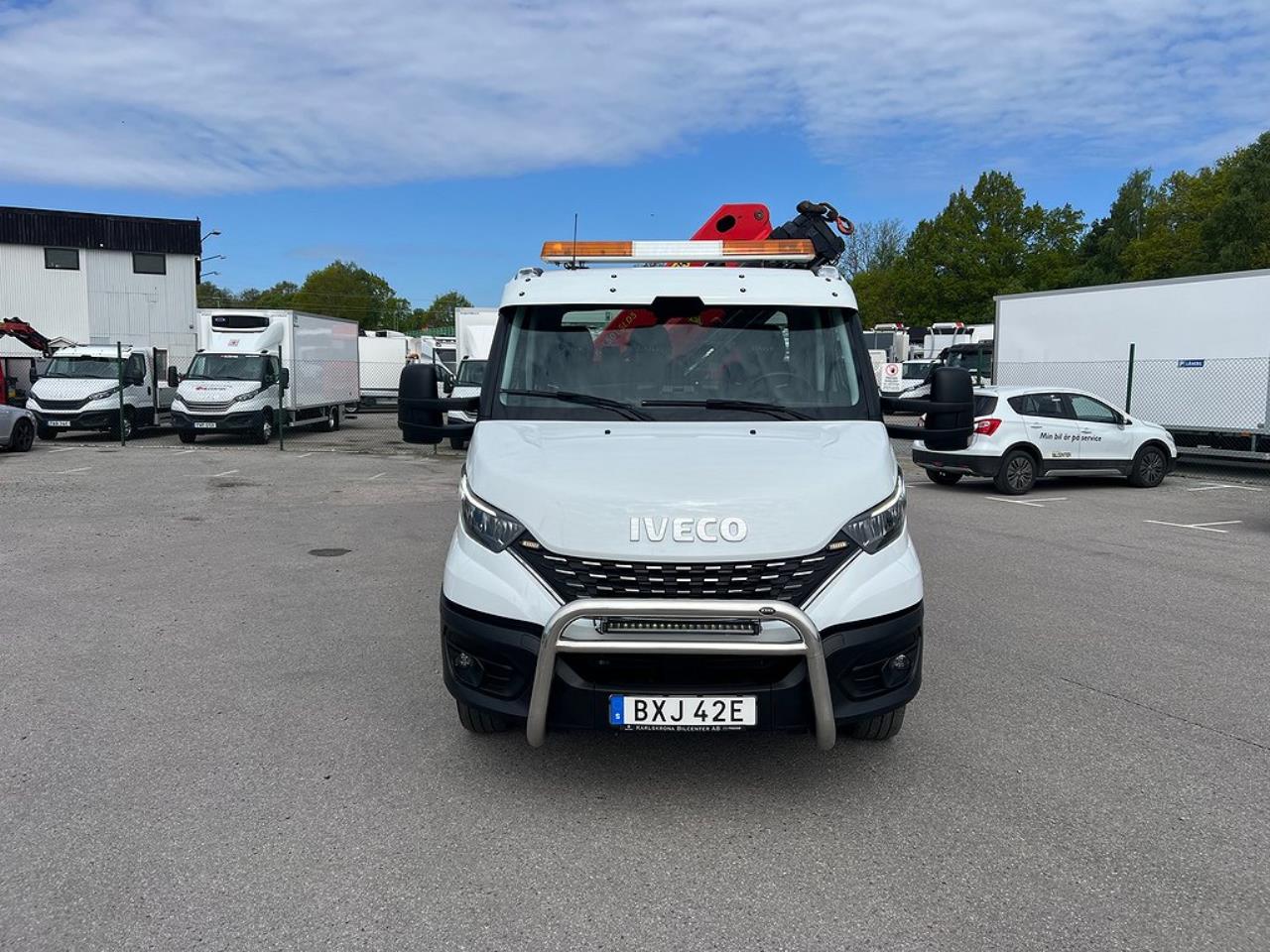 Iveco Daily 72C18 Automat Kranbil Palfinger Kran Euro 6 2021 - Övrigt