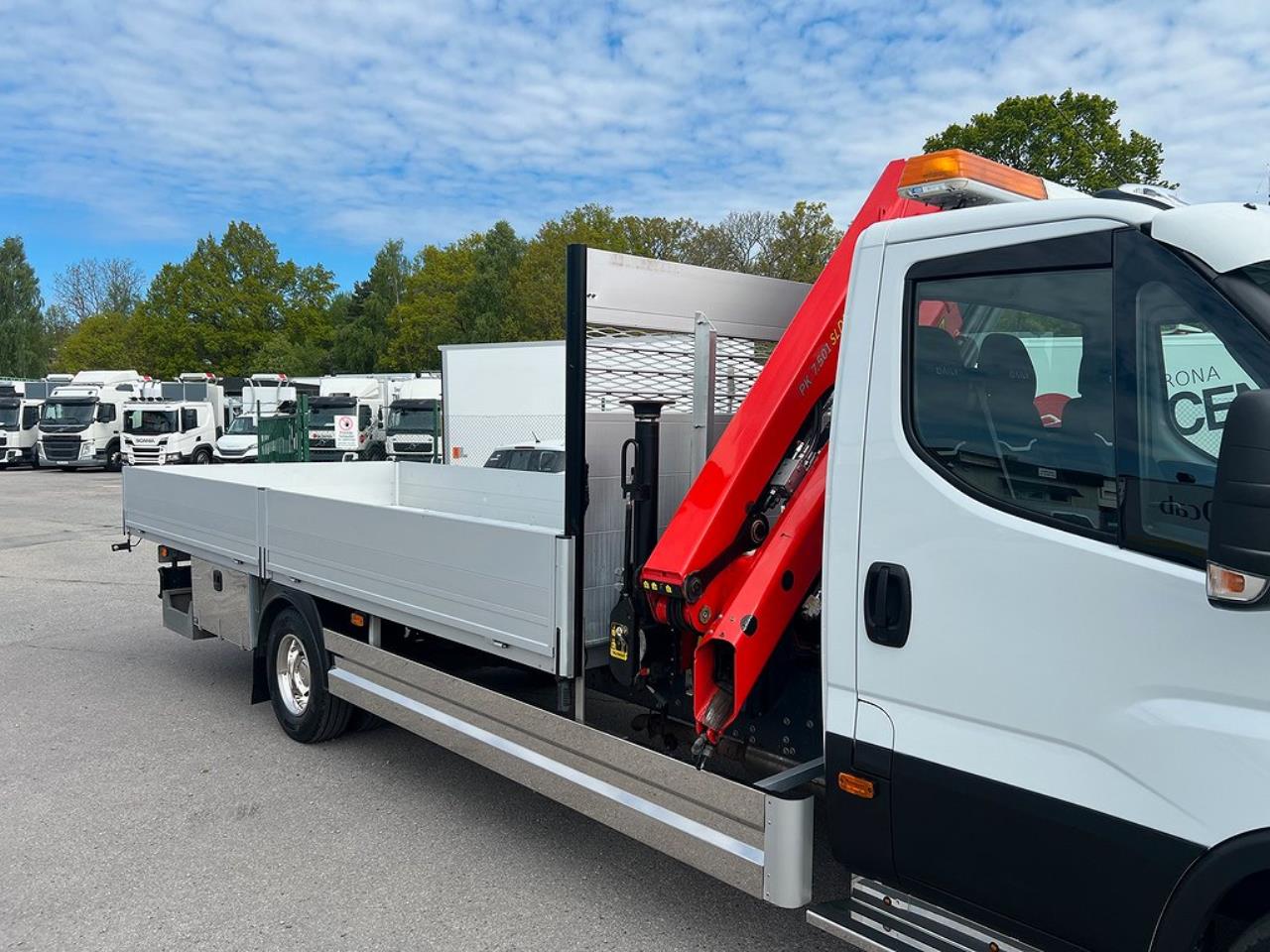 Iveco Daily 72C18 Automat Kranbil Palfinger Kran Euro 6 2021 - Övrigt