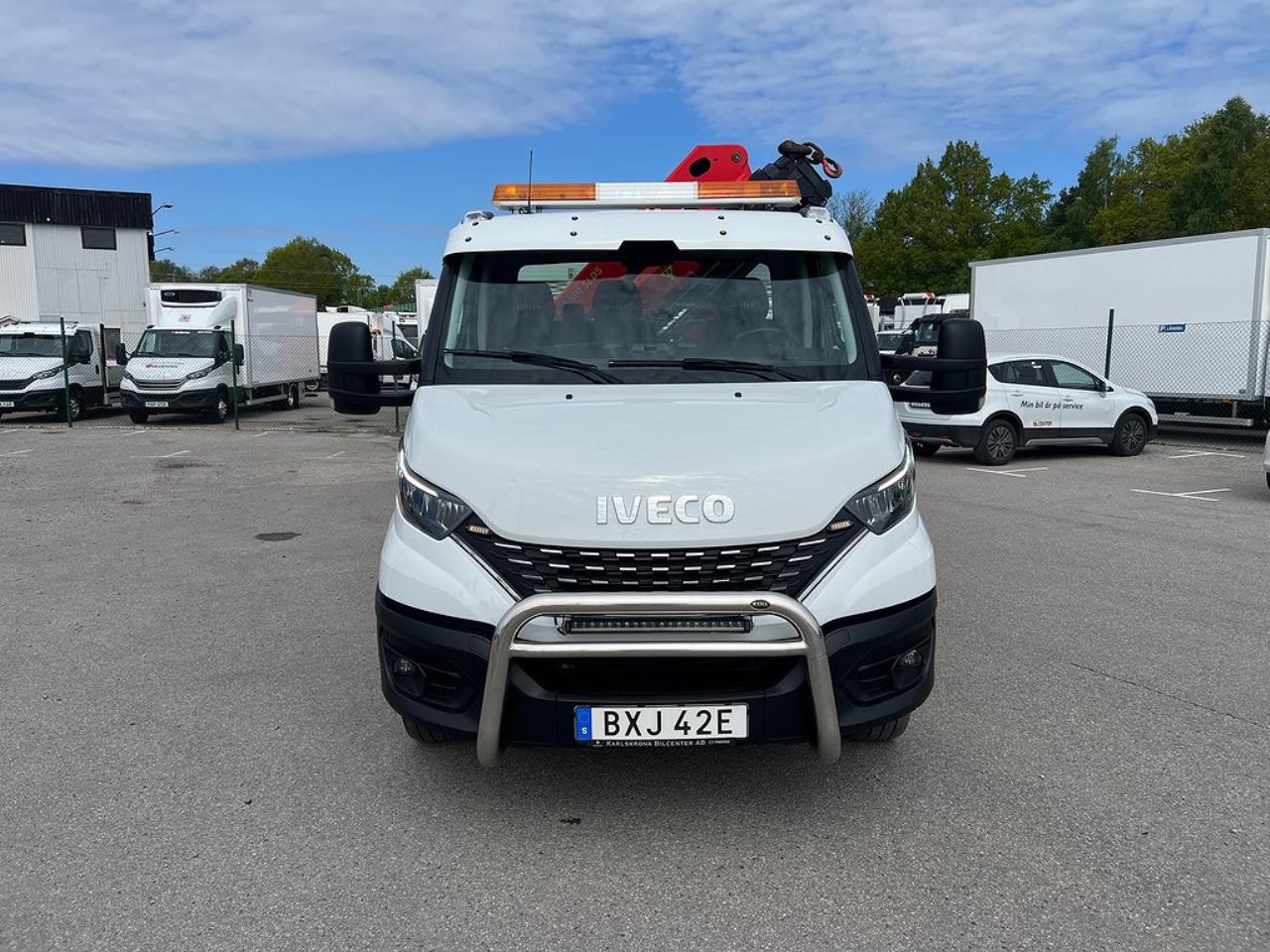 Iveco Daily 72C18 Automat Kranbil Palfinger Kran Euro 6 2021 - Övrigt