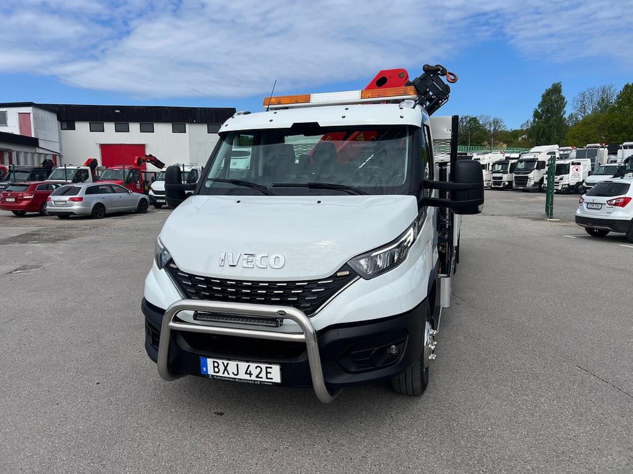 Iveco Daily 72C18 Automat Kranbil Palfinger Kran Euro 6 2021 - Övrigt