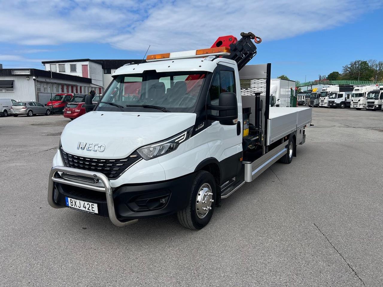 Iveco Daily 72C18 Automat Kranbil Palfinger Kran Euro 6 2021 - Övrigt