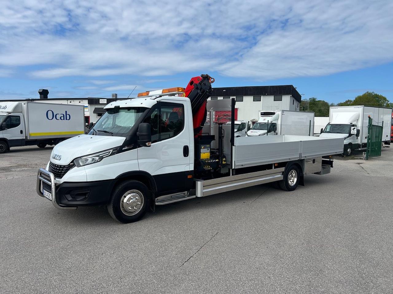 Iveco Daily 72C18 Automat Kranbil Palfinger Kran Euro 6 2021 - Övrigt