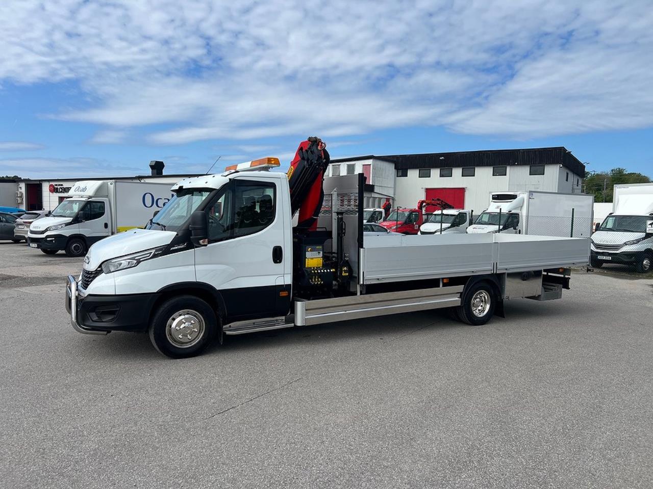Iveco Daily 72C18 Automat Kranbil Palfinger Kran Euro 6 2021 - Övrigt