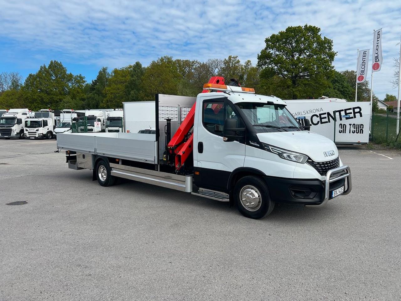 Iveco Daily 72C18 Automat Kranbil Palfinger Kran Euro 6 2021 - Övrigt