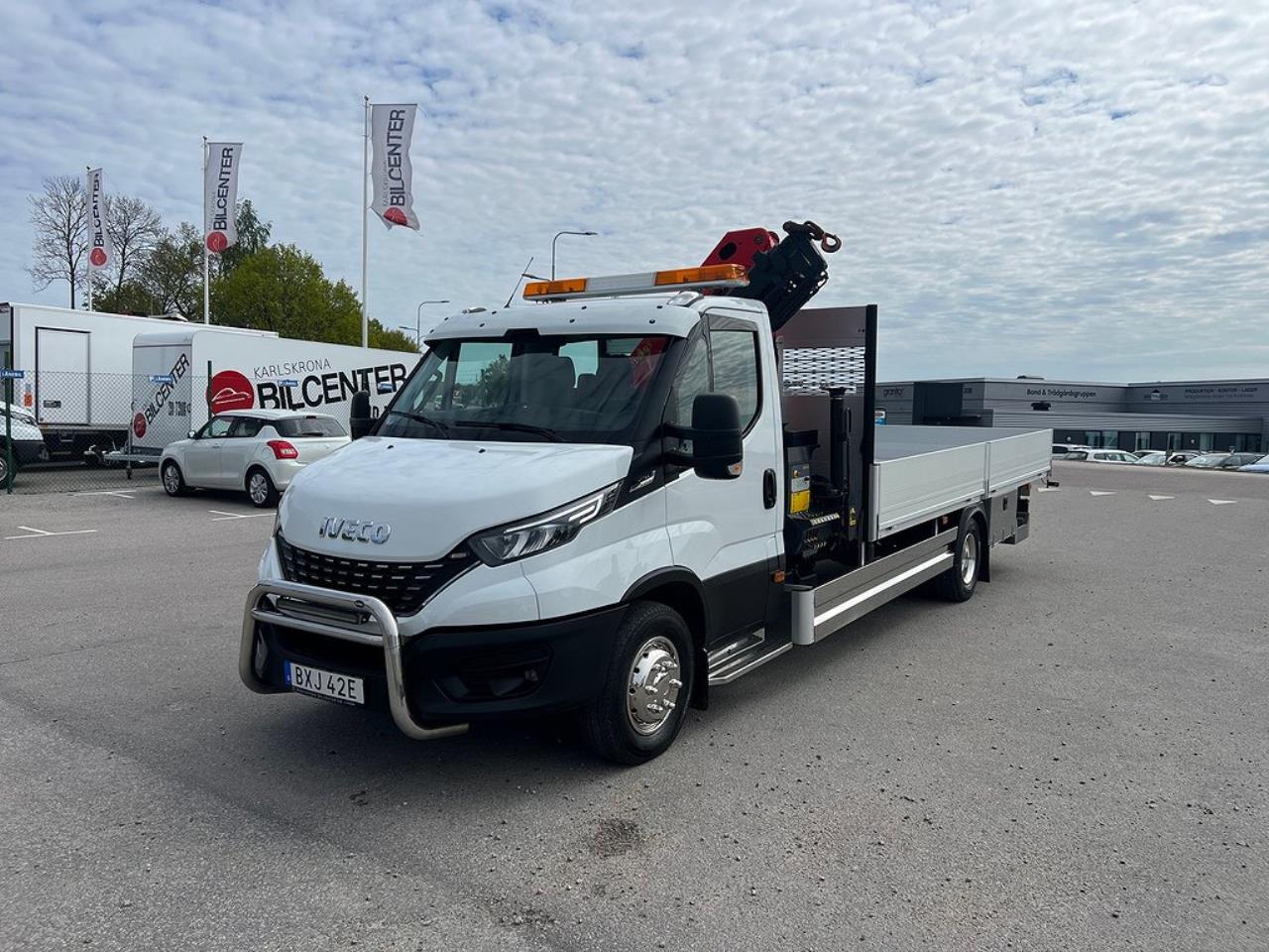 Iveco Daily 72C18 Automat Kranbil Palfinger Kran Euro 6 2021 - Övrigt