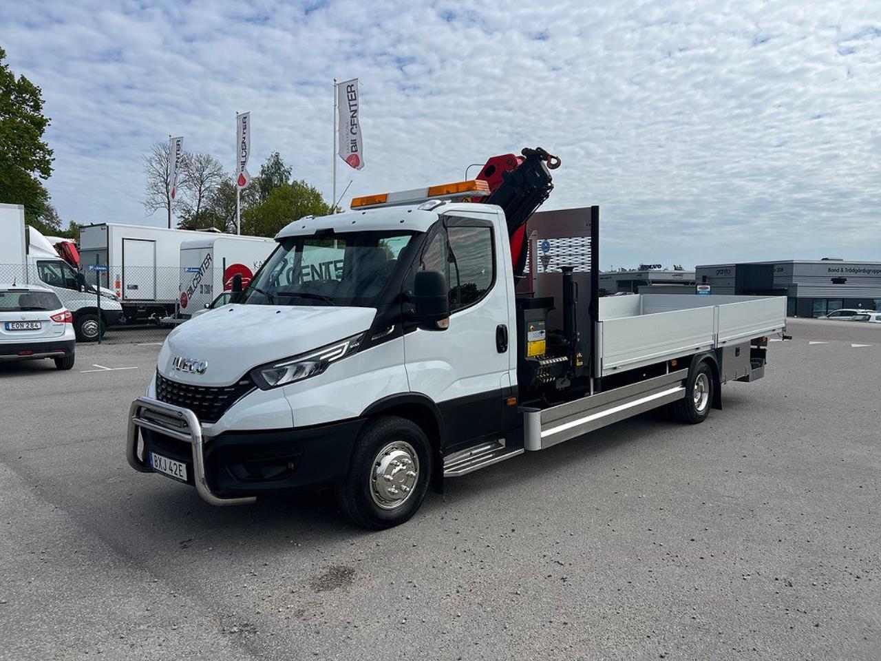 Iveco Daily 72C18 Automat Kranbil Palfinger Kran Euro 6 2021 - Övrigt