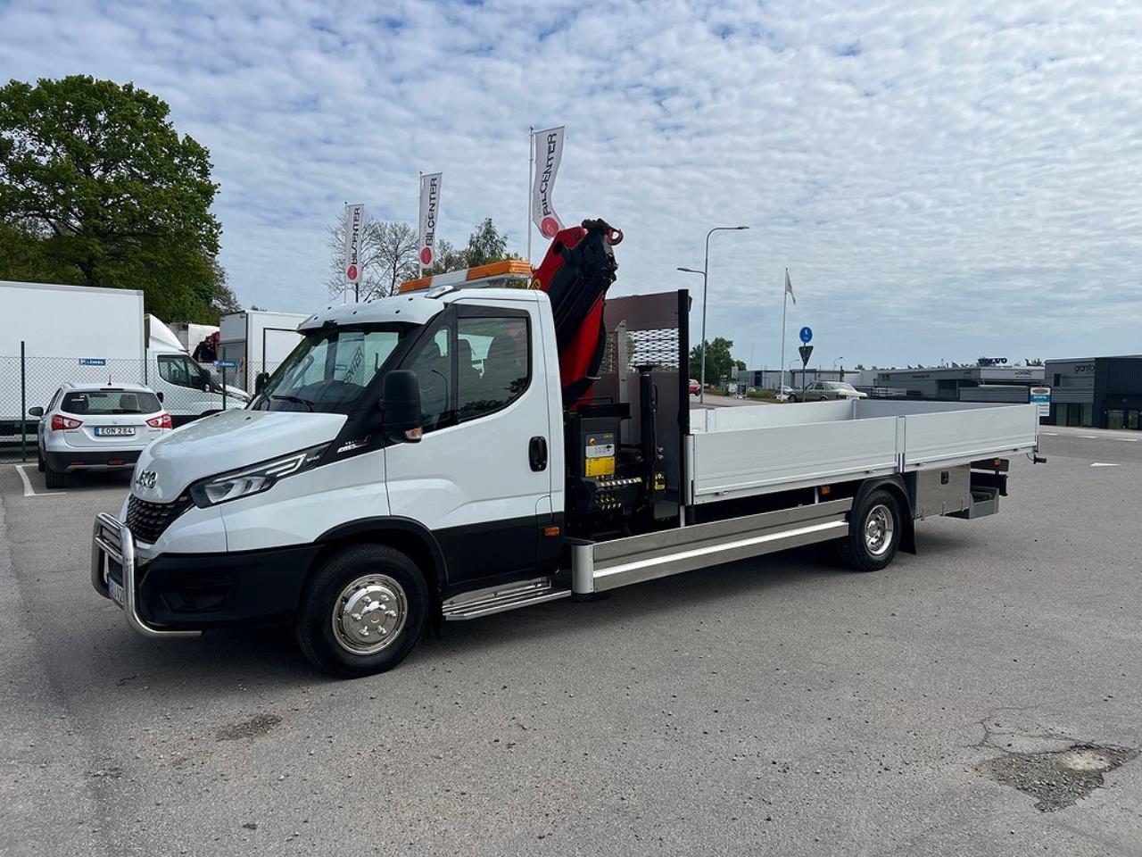 Iveco Daily 72C18 Automat Kranbil Palfinger Kran Euro 6 2021 - Övrigt
