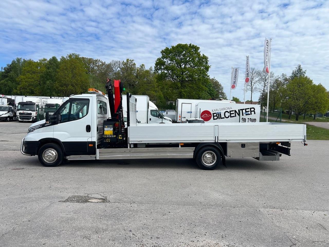 Iveco Daily 72C18 Automat Kranbil Palfinger Kran Euro 6 2021 - Övrigt