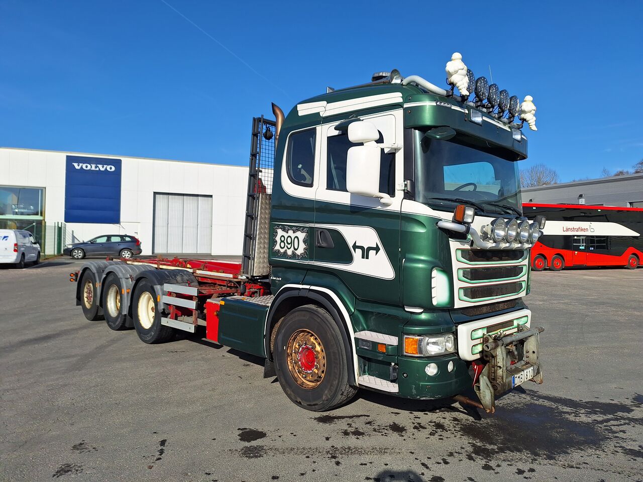 Scania R480 8x4 Lastväxlare/Plogutrustning 2012 - Krok/Lastväxlare