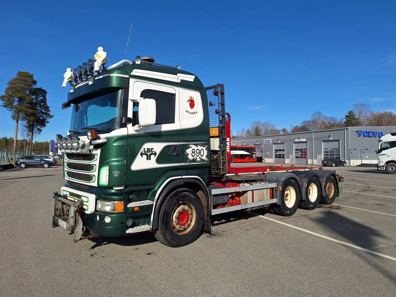 Scania R480 8x4 Lastväxlare/Plogutrustning 2012 - Krok/Lastväxlare