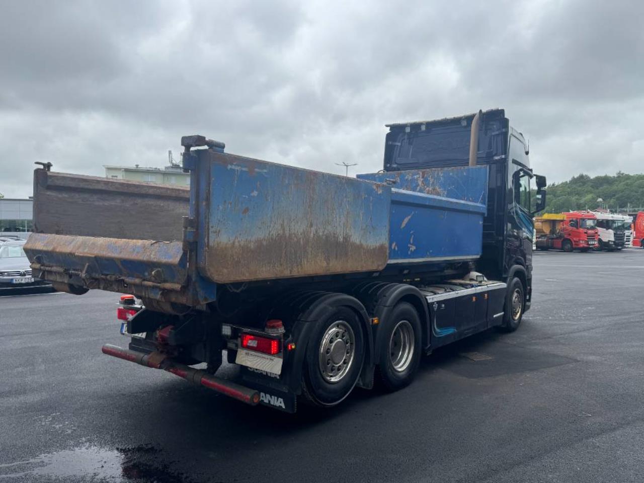 Scania S 580 6x2*4 Lastväxlare Hiab ink Flak 2018 - Krok/Lastväxlare