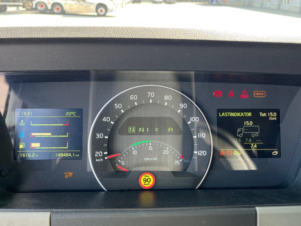 Volvo FM460, 6x2 2019 - Kran