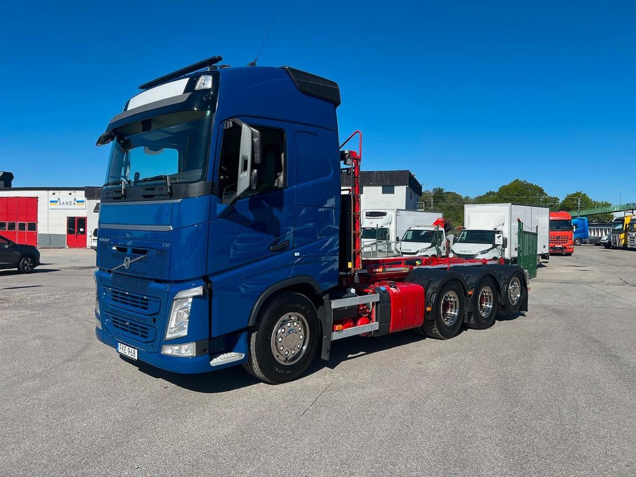 Volvo FH13 460 8x4*4 Tridem Lastväxlare Euro 6 & Schaktflak 2015 - Krok/Lastväxlare
