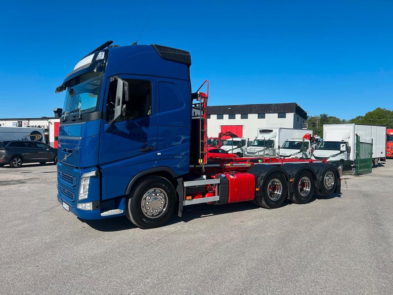 Volvo FH13 460 8x4*4 Tridem Lastväxlare Euro 6 & Schaktflak 2015 - Krok/Lastväxlare
