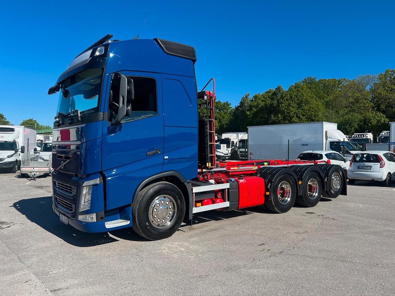 Volvo FH13 460 8x4*4 Tridem Lastväxlare Euro 6 & Schaktflak 2015 - Krok/Lastväxlare