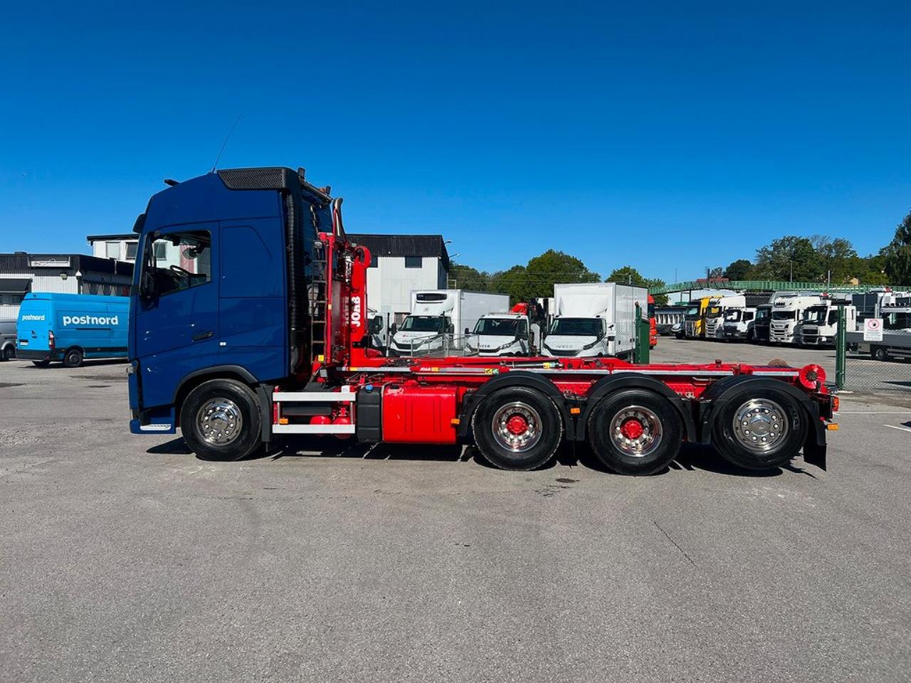 Volvo FH13 460 8x4*4 Tridem Lastväxlare Euro 6 & Schaktflak 2015 - Krok/Lastväxlare