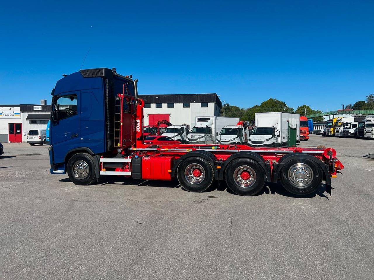 Volvo FH13 460 8x4*4 Tridem Lastväxlare Euro 6 & Schaktflak 2015 - Krok/Lastväxlare