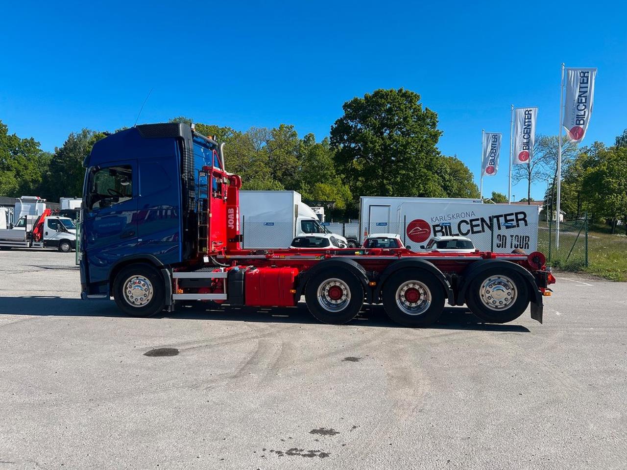 Volvo FH13 460 8x4*4 Tridem Lastväxlare Euro 6 & Schaktflak 2015 - Krok/Lastväxlare