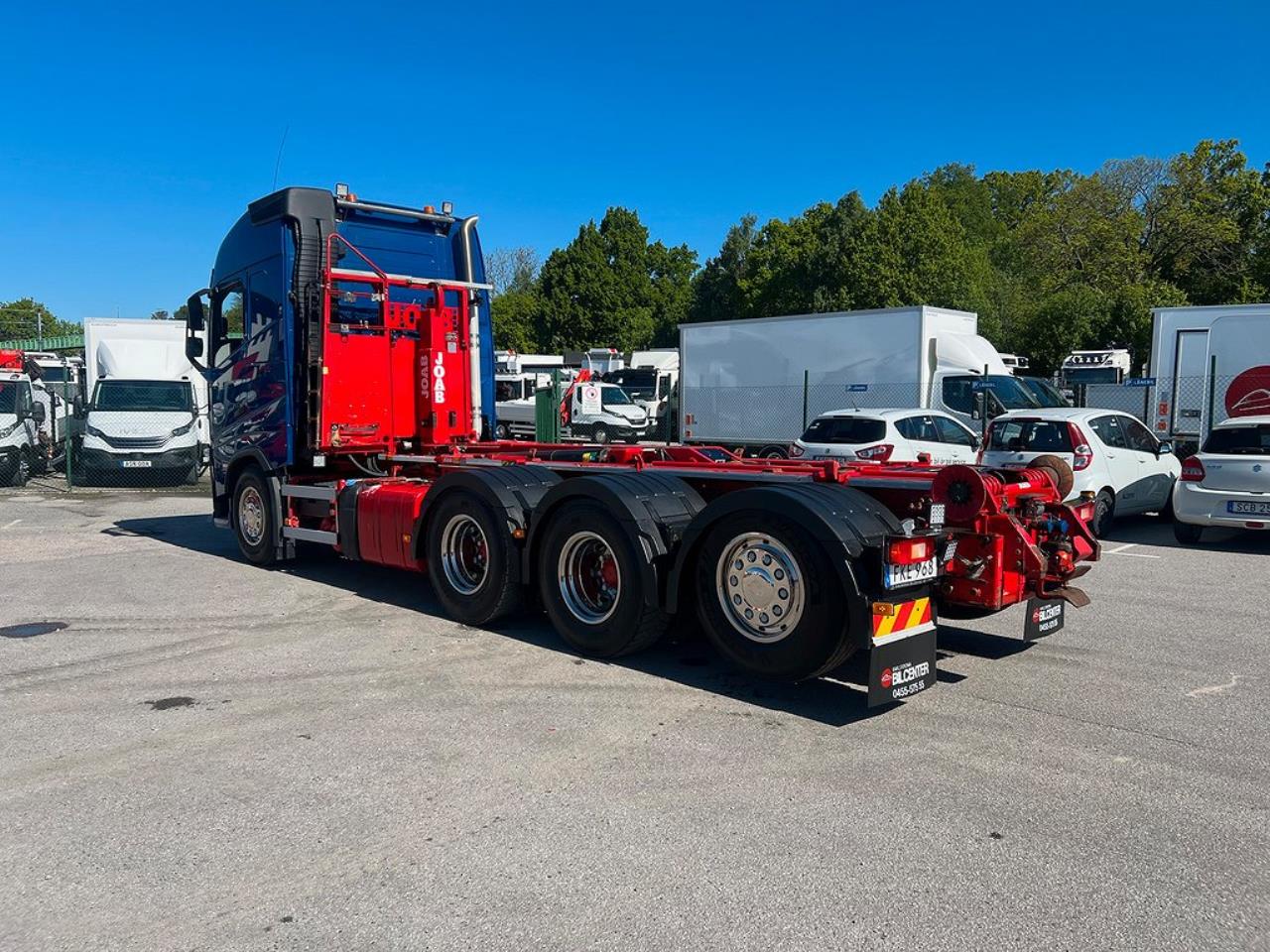 Volvo FH13 460 8x4*4 Tridem Lastväxlare Euro 6 & Schaktflak 2015 - Krok/Lastväxlare