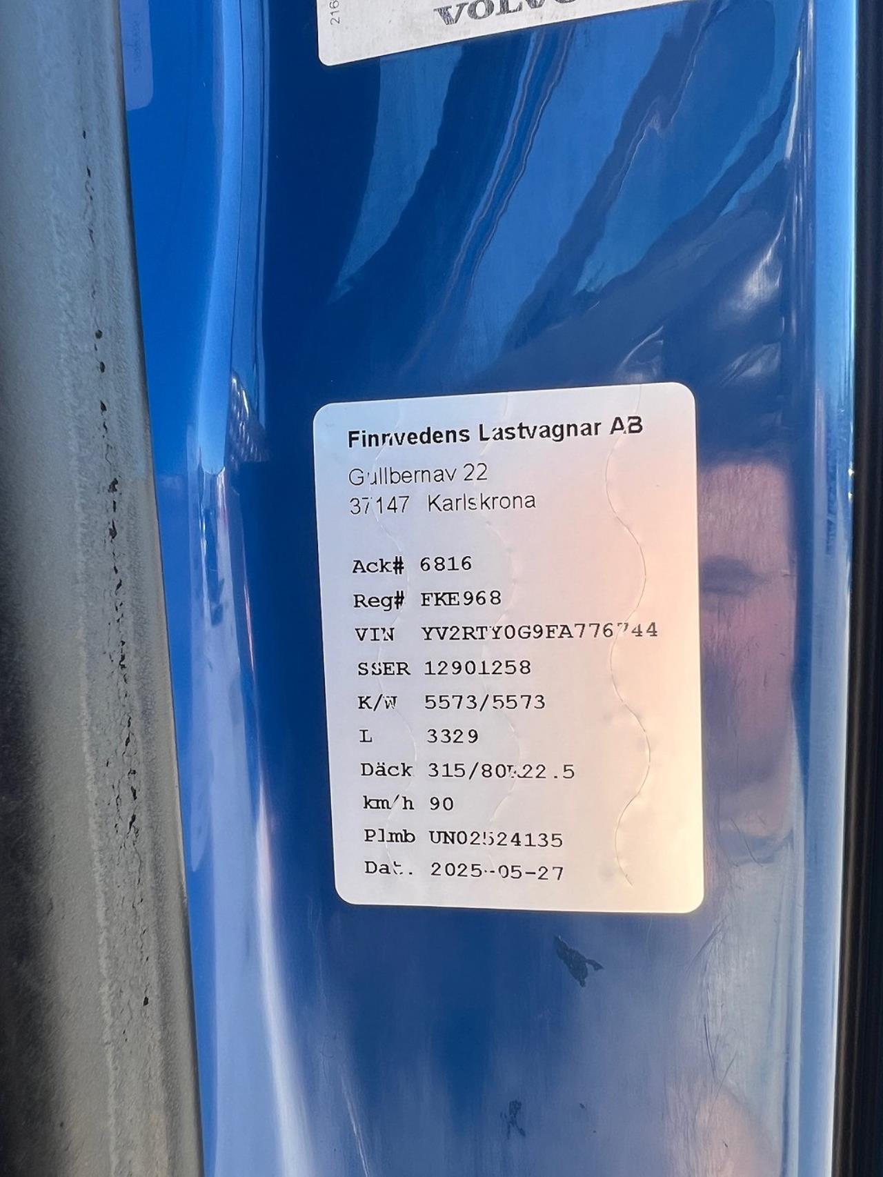 Volvo FH13 460 8x4*4 Tridem Lastväxlare Euro 6 & Schaktflak 2015 - Krok/Lastväxlare