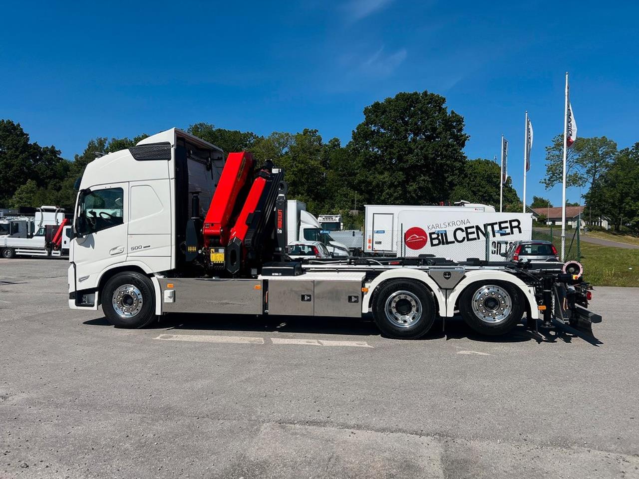 Volvo FM13 500 Kranväxlare Palfinger 34002 Kran & jibb förb. 2024 - Kran