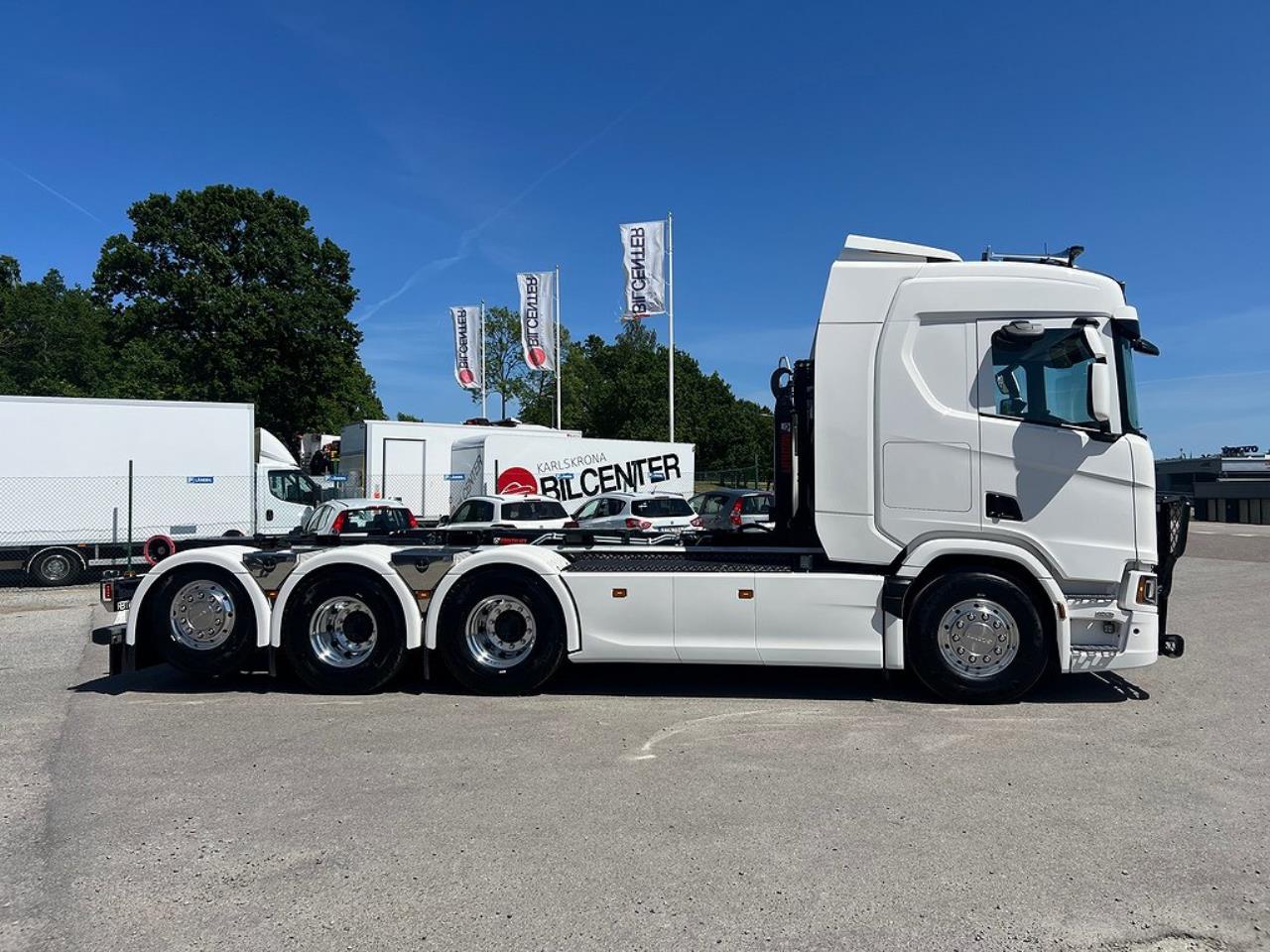 Scania R500 8x4*4 Tridem 26 T Hiab  Lastväxlare Fullutrustad 2025 - Krok/Lastväxlare