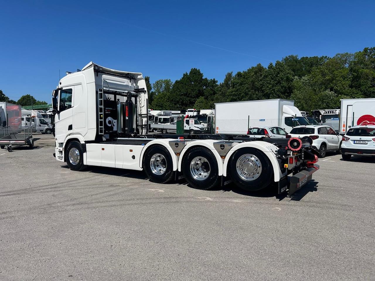 Scania R500 8x4*4 Tridem 26 T Hiab  Lastväxlare Fullutrustad 2025 - Krok/Lastväxlare