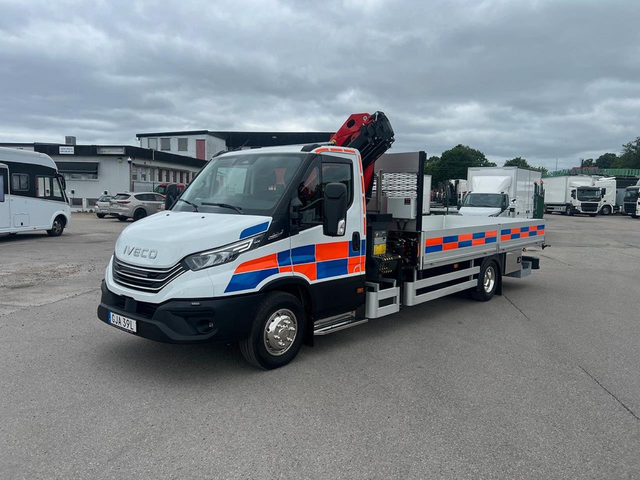 Iveco Daily 72C18 A8 Kranbil Palfinger Kran Fullutrustad 2025 - Kran