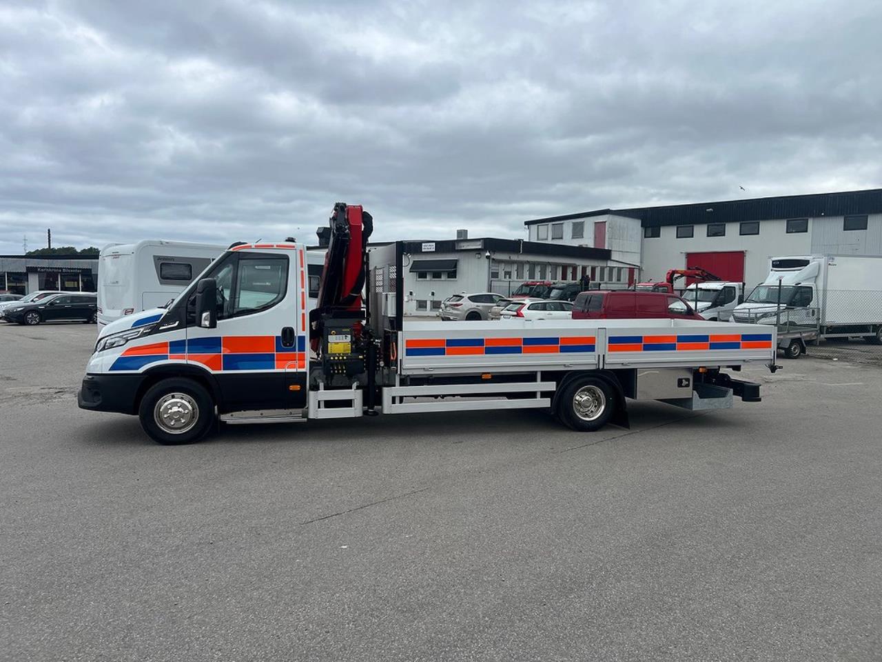 Iveco Daily 72C18 A8 Kranbil Palfinger Kran Fullutrustad 2025 - Kran