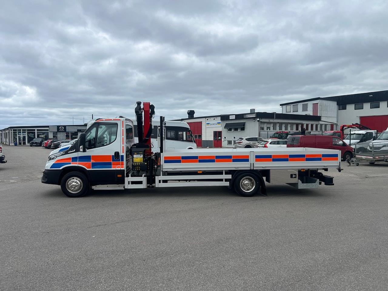 Iveco Daily 72C18 A8 Kranbil Palfinger Kran Fullutrustad 2025 - Kran