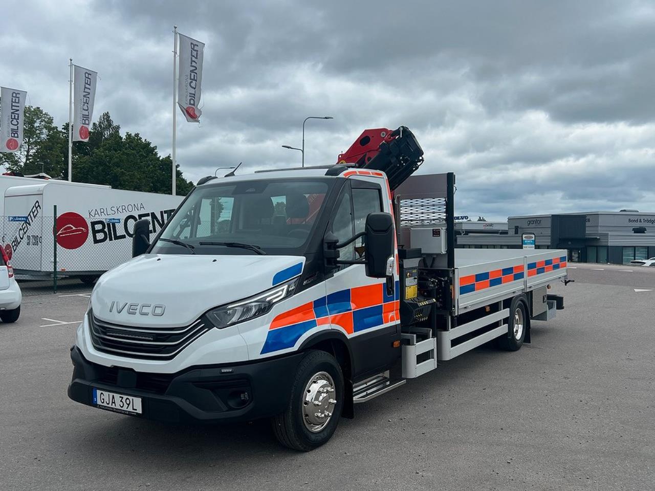 Iveco Daily 72C18 A8 Kranbil Palfinger Kran Fullutrustad 2025 - Kran