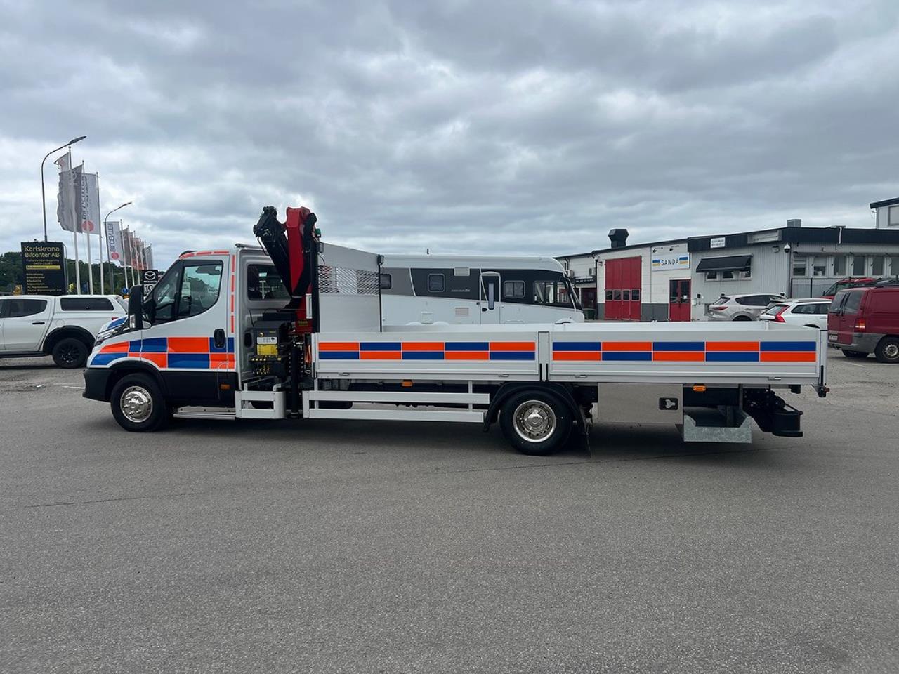 Iveco Daily 72C18 A8 Kranbil Palfinger Kran Fullutrustad 2025 - Kran