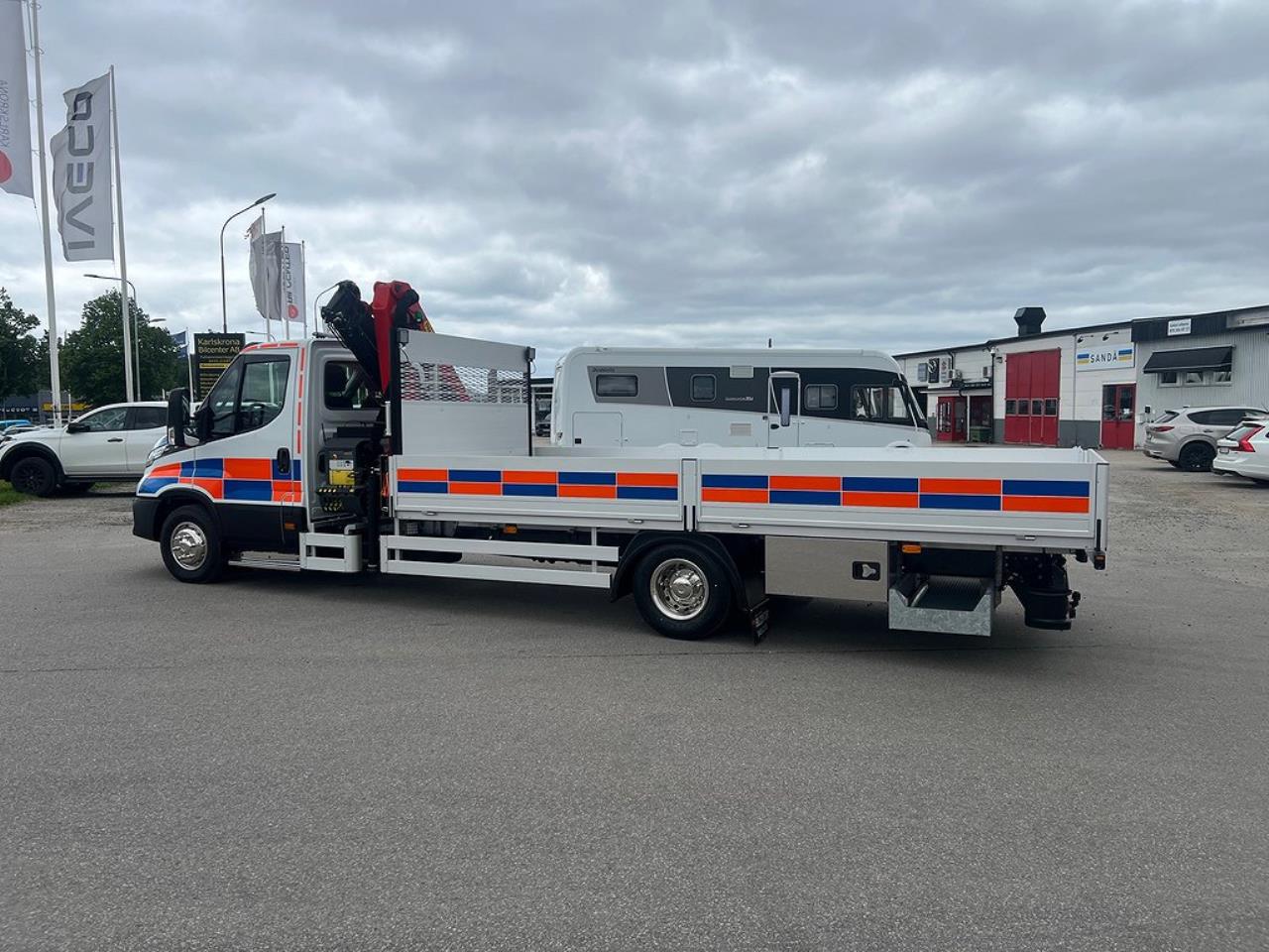 Iveco Daily 72C18 A8 Kranbil Palfinger Kran Fullutrustad 2025 - Kran