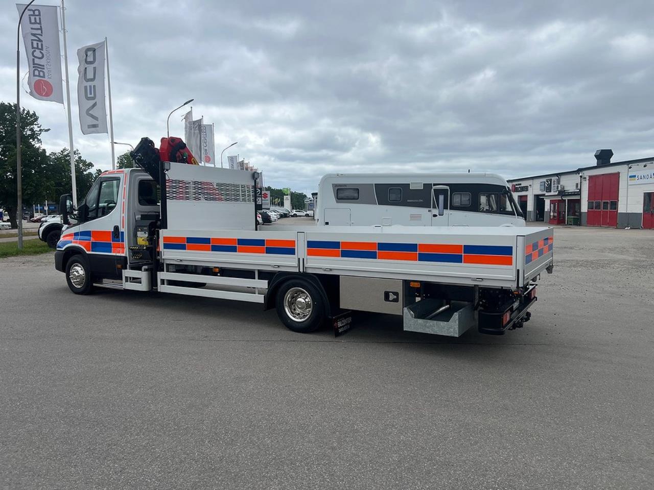 Iveco Daily 72C18 A8 Kranbil Palfinger Kran Fullutrustad 2025 - Kran