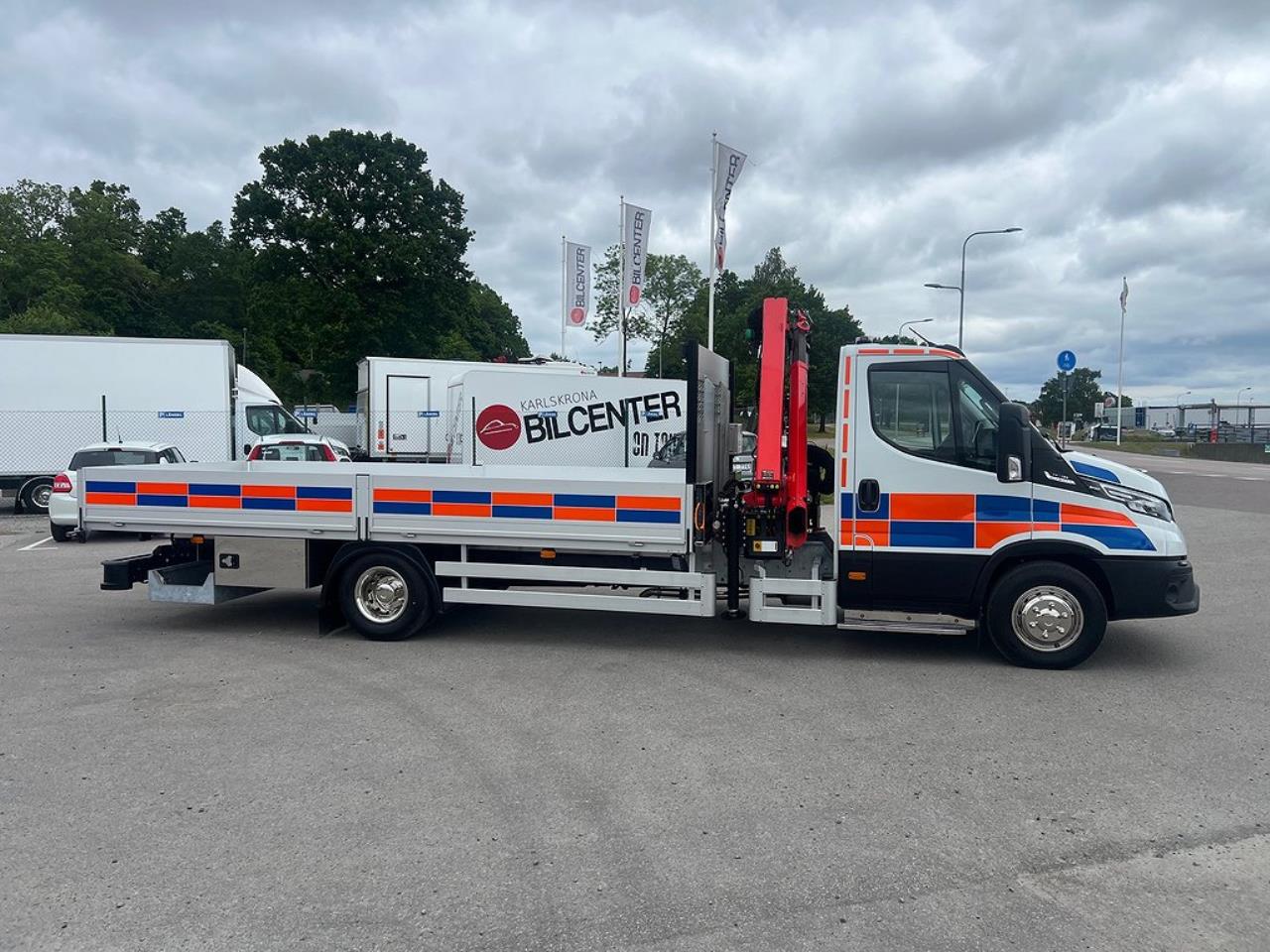 Iveco Daily 72C18 A8 Kranbil Palfinger Kran Fullutrustad 2025 - Kran