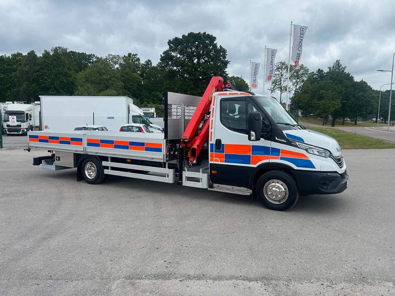 Iveco Daily 72C18 A8 Kranbil Palfinger Kran Fullutrustad 2025 - Kran