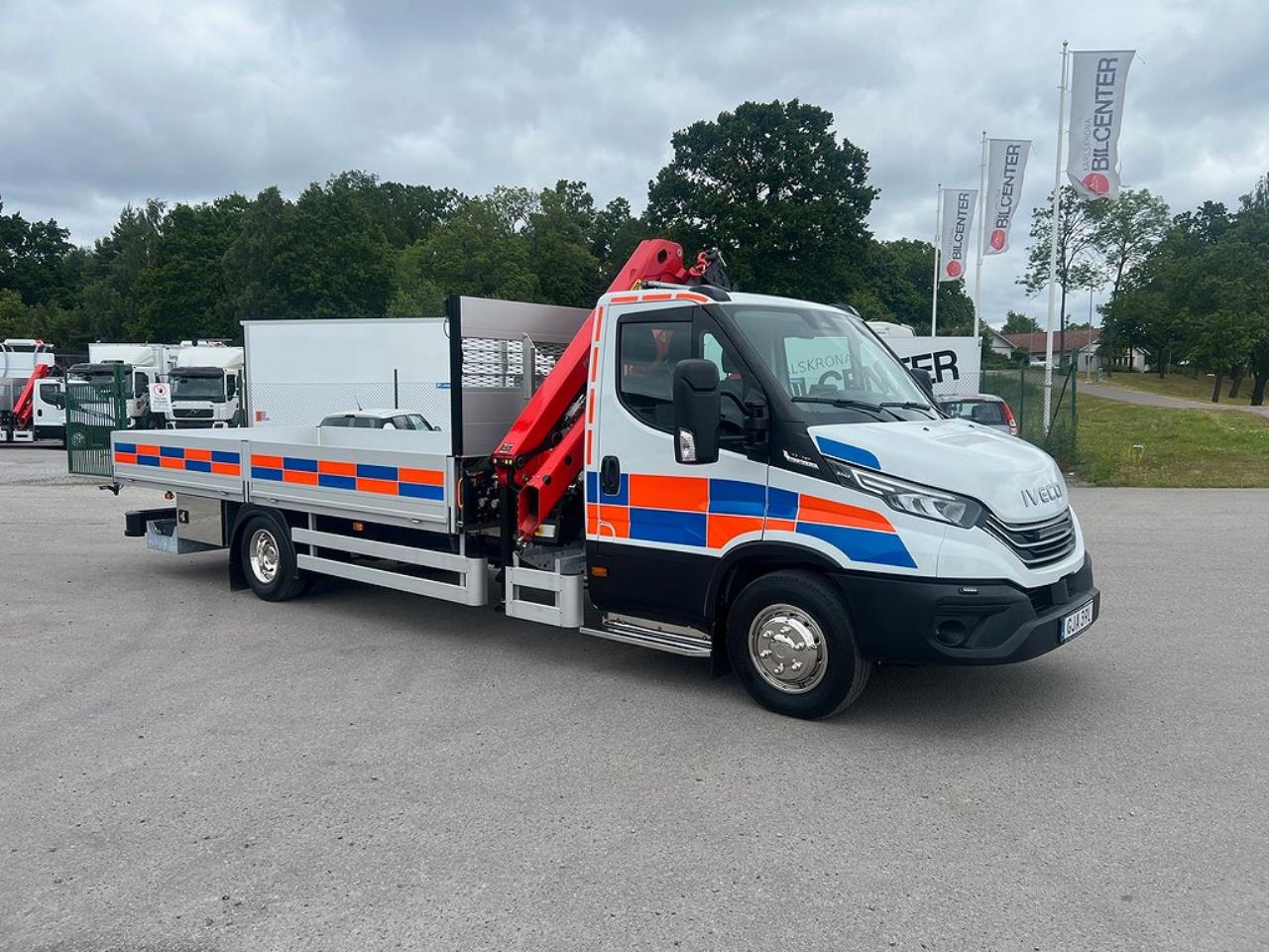 Iveco Daily 72C18 A8 Kranbil Palfinger Kran Fullutrustad 2025 - Kran