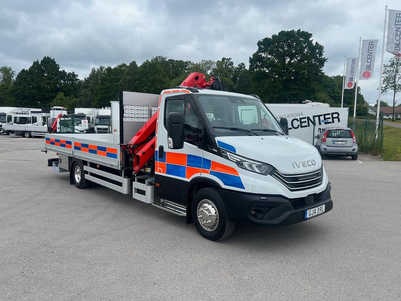 Iveco Daily 72C18 A8 Kranbil Palfinger Kran Fullutrustad 2025 - Kran