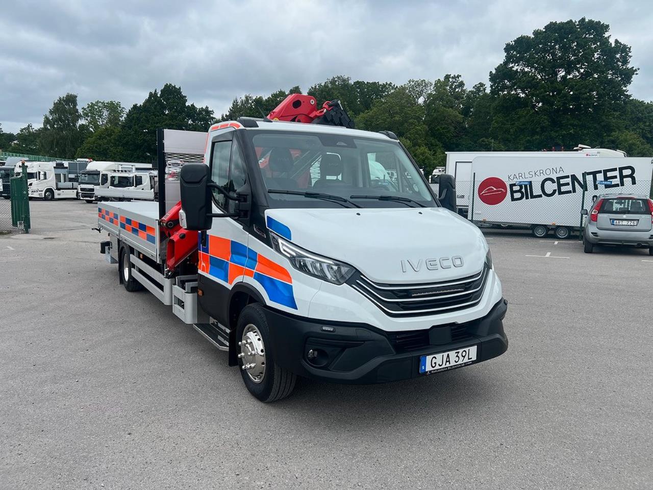 Iveco Daily 72C18 A8 Kranbil Palfinger Kran Fullutrustad 2025 - Kran