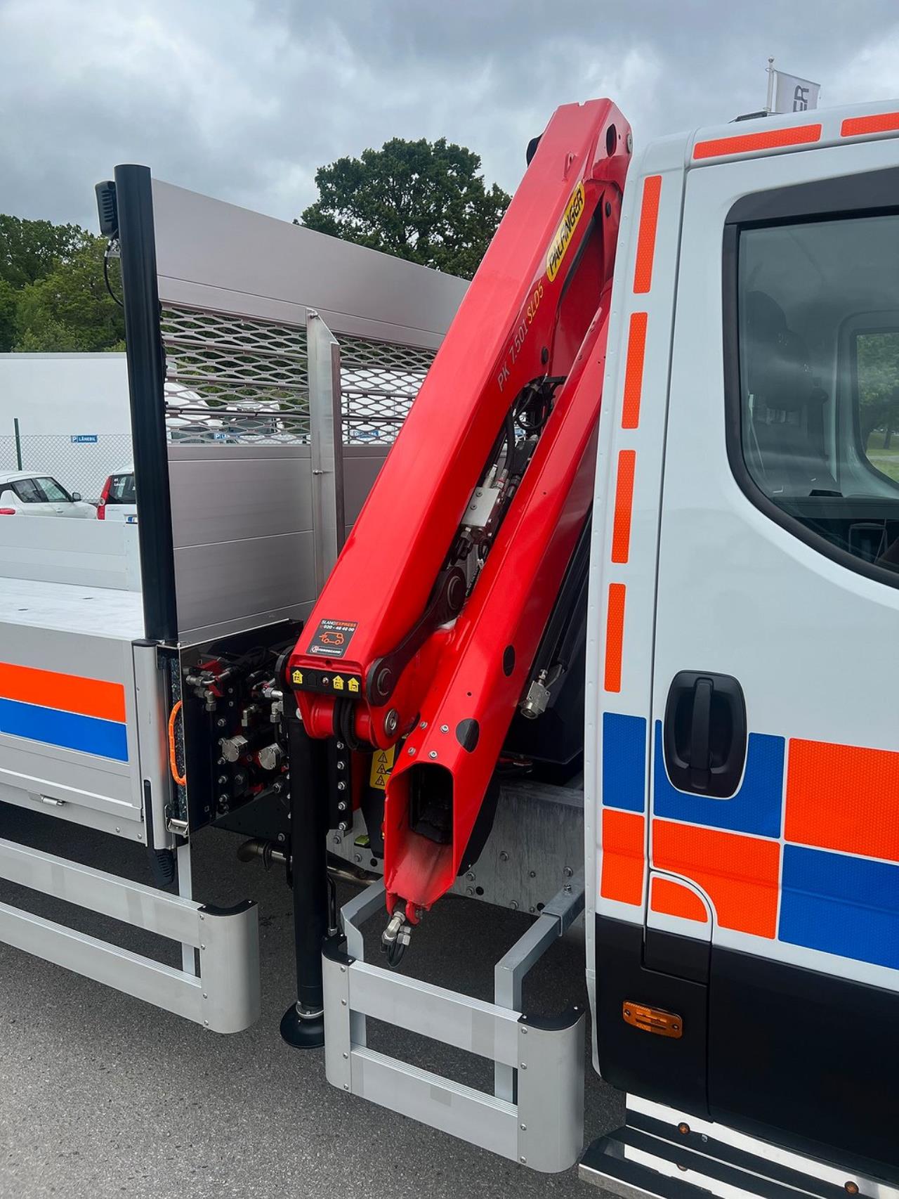 Iveco Daily 72C18 A8 Kranbil Palfinger Kran Fullutrustad 2025 - Kran