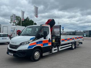Iveco Daily 72C18 A8 Kranbil Palfinger Kran Fullutrustad