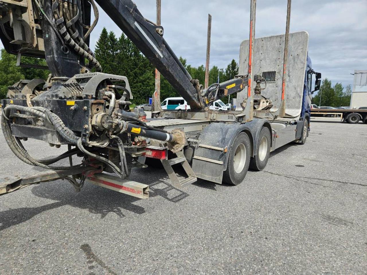 Scania R650 6x4 timmerbil Op-höglund LAXO 2020 - Timmer