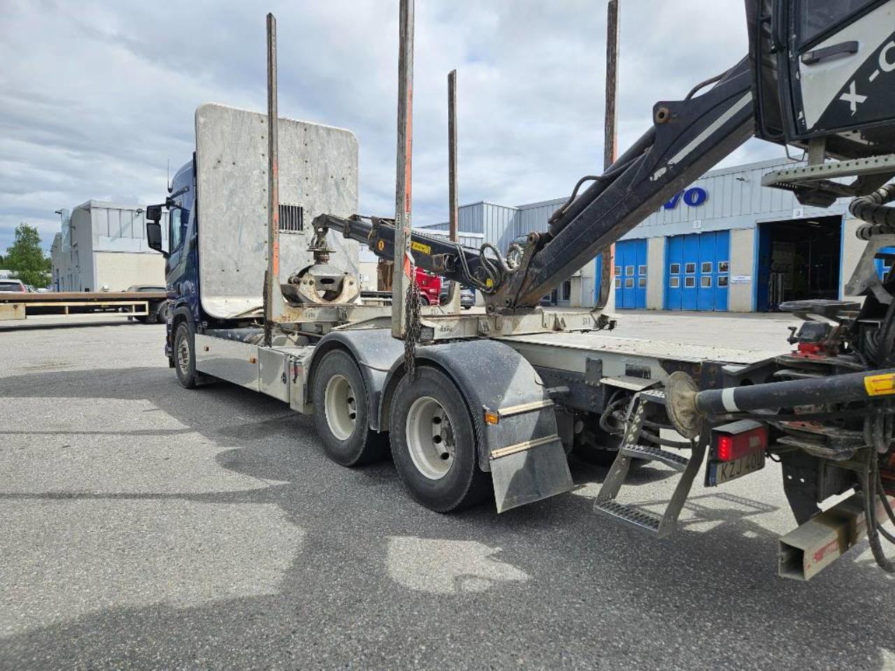 Scania R650 6x4 timmerbil Op-höglund LAXO 2020 - Timmer
